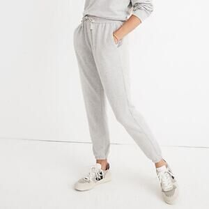 Rivet & Thread Heathered Grey Drawstring Jogger Sweatpants Size Small